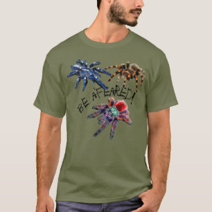 T-shirt Tarantula bleu/rouge/orange/noir être a'craint T-