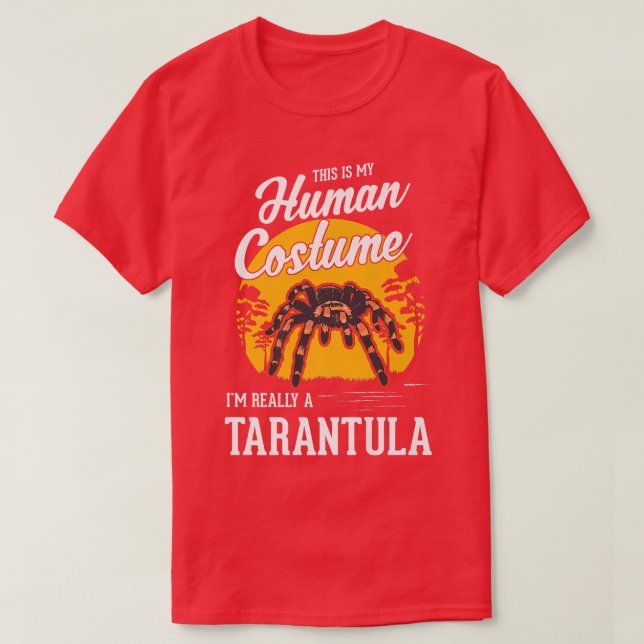 T-shirt Tarantula Costume humain Halloween Tarantula Premi (Design devant)
