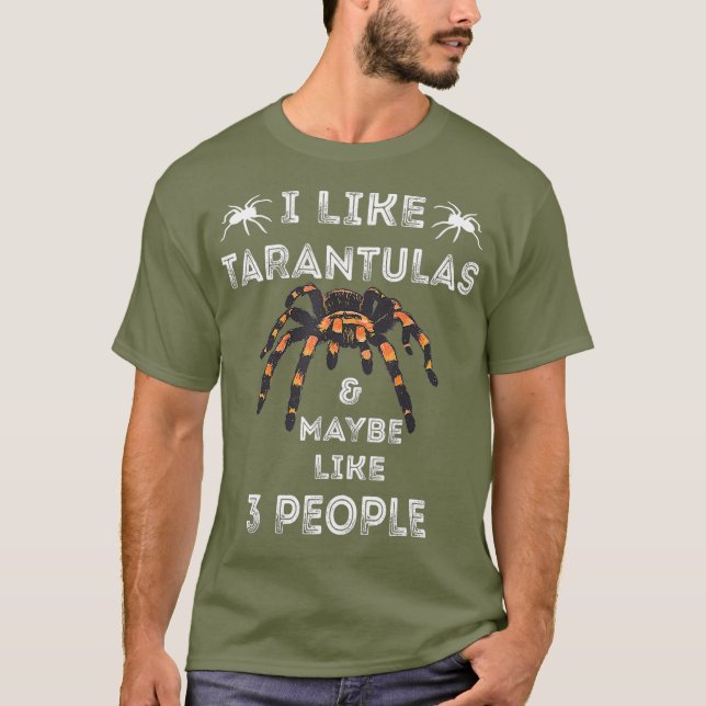 T-shirt Tarantula Funny Araignée Amoureux Tarantula Arachn (Devant)