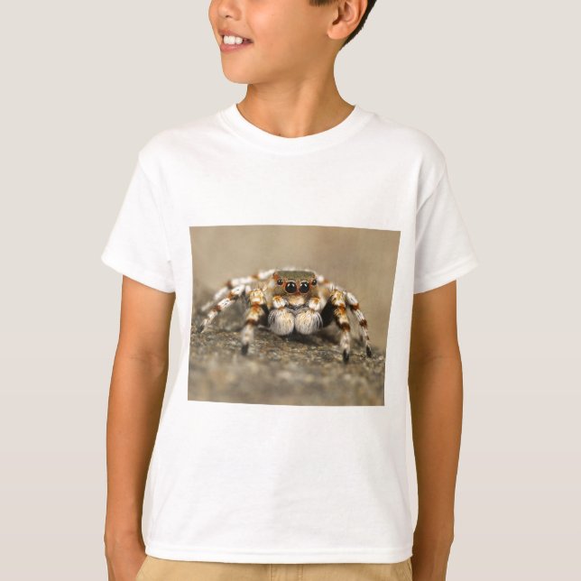 T-shirt Tarantula Jumping Bird Spider fantastiques accesso (Devant)
