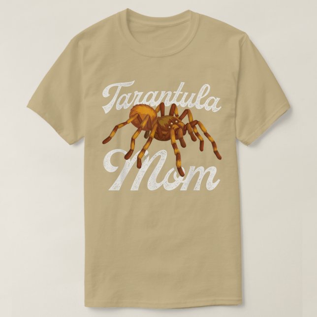 T-shirt Tarantula MamanArthropode Arachnide Arachnophile S (Design devant)