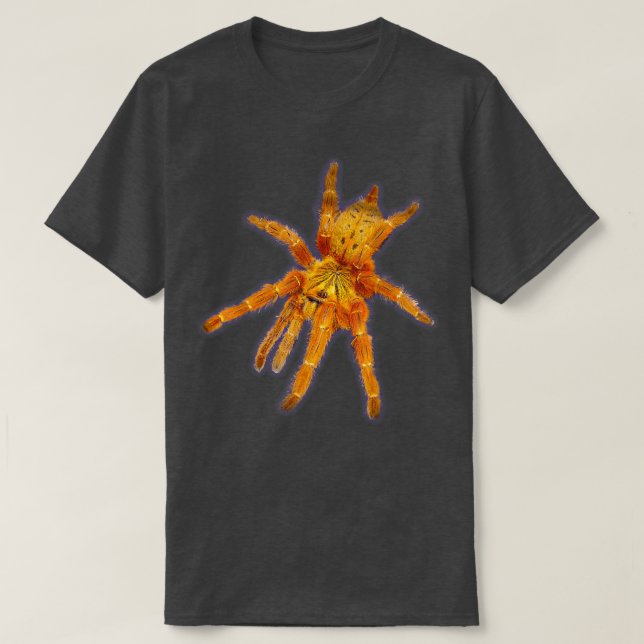 T-shirt Tarantula Orange Baboon  (Design devant)