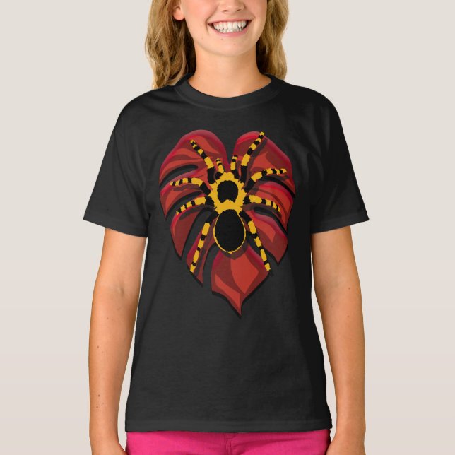 T-shirt Tarantula Spider Kids (Devant)