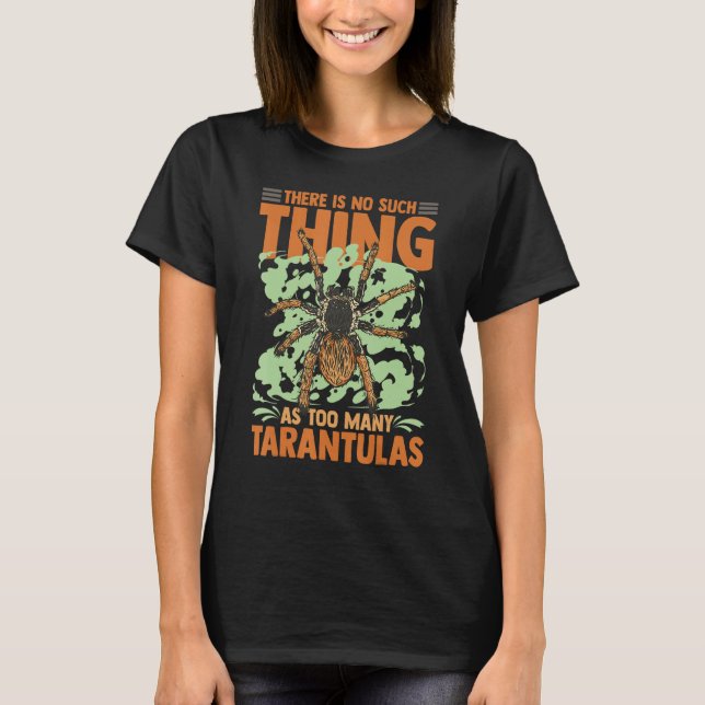 T-shirt Tarantula Spider Pet Mexican Red Habitat Cage 2 (Devant)