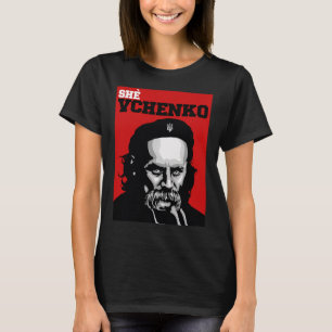 T-shirt Taras Shevchenko Elle Vchenko Ukraine Chemise Ukra