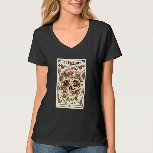 T-shirt Taratcard The Gardener  Mystical and Whimsical (Devant)