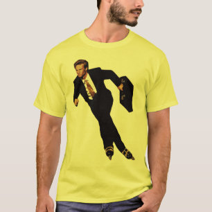 T-shirt Tard pour des affaires faites du roller le