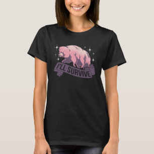 T-shirt Tardigrade Beard Animal Water Bear Science Biologi