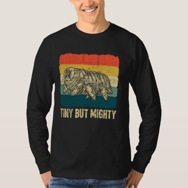 T-shirt Tardigrade Enthousiaste Ours d'eau Moss Piglet Tar (Devant)