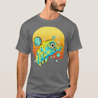 T-shirt Tardigrade Retro
