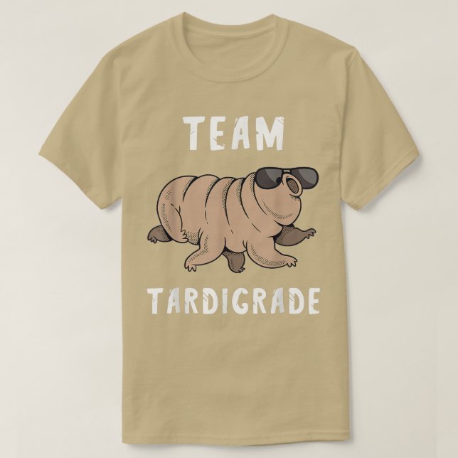 T-shirt Tardigrade Science Microbiologie Eau Ours Eau Lo (Design devant)