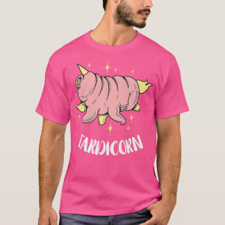 T-shirt Tardigrade Tardicorn Ours d'eau Microbiologie Scie