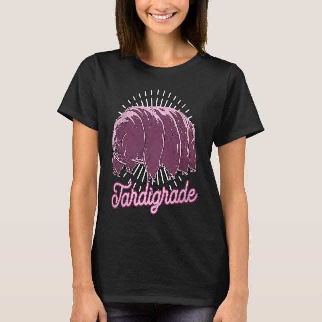 T-shirt Tardigrade Water Bear Moss Piglet Micro Animal (Devant)