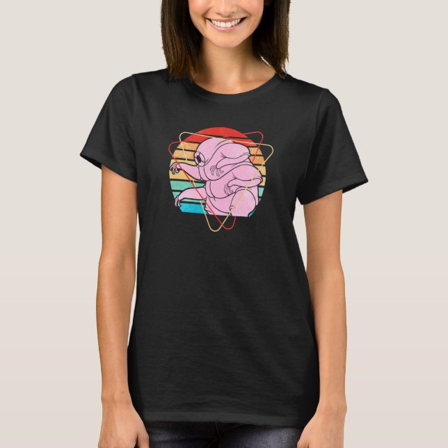T-shirt Tardigrade Water Bear Moss Piglet Micro Animal Col (Devant)