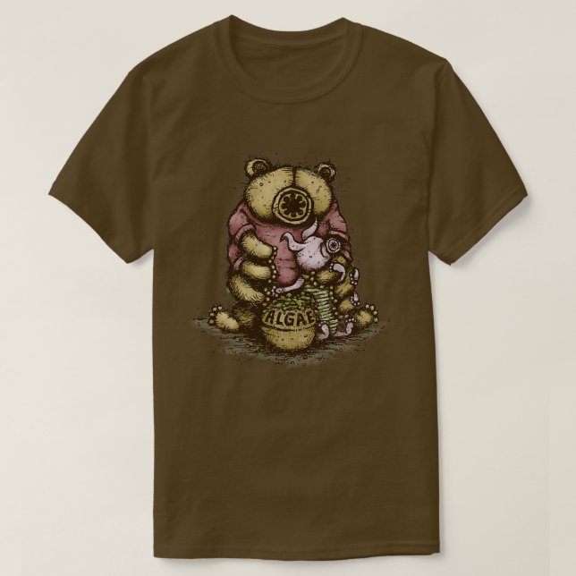 T-shirt Tardipooh et Moss Piglet (Design devant)