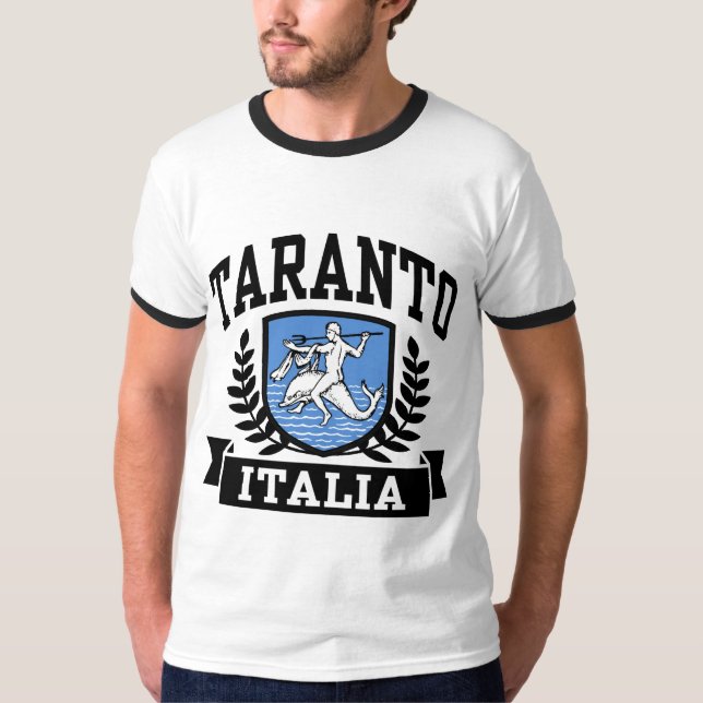 T-shirt Tarente Italia (Devant)