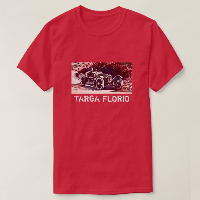 T-SHIRT TARGA FLORIO RACE (Design devant)