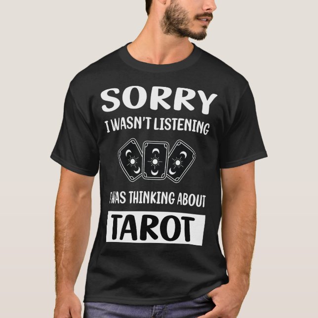 T-shirt Tarot à l'écoute (Devant)