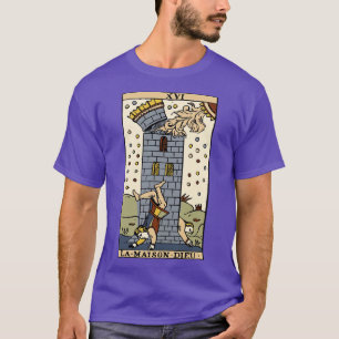 T-shirt Tarot antique de XVI La Maison Dieu