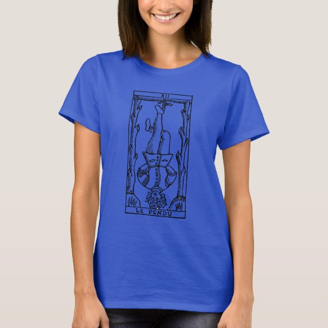 T-shirt Tarot Card: Hanged Man (Devant)