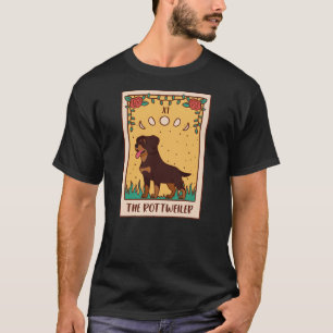 T-shirt Tarot Card Occult Magic Occultism Dog Rottweiler