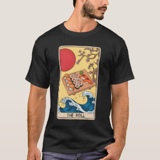 T-shirt Tarot Card Reader Sushi Sushi Eater Japanese Food