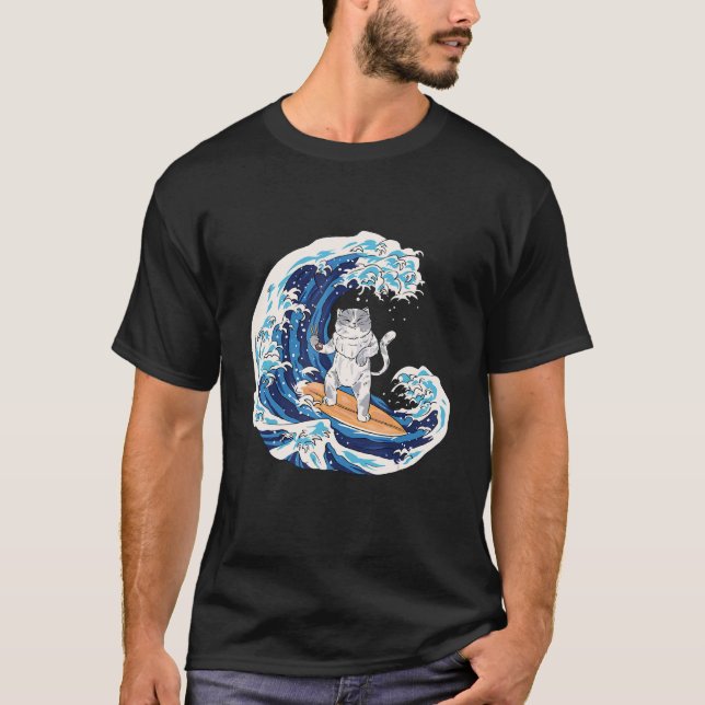T-shirt Tarot de chat   poisson (Devant)