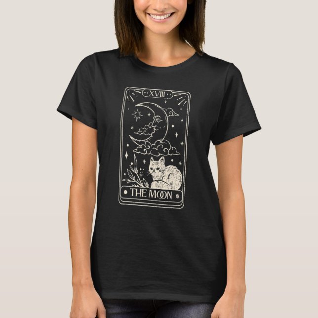 T-shirt Tarot de lune (Devant)