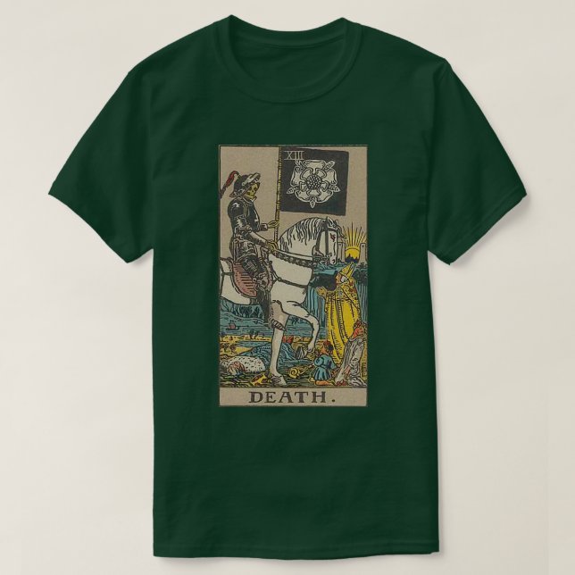 T-shirt Tarot de mort 1 (Design devant)
