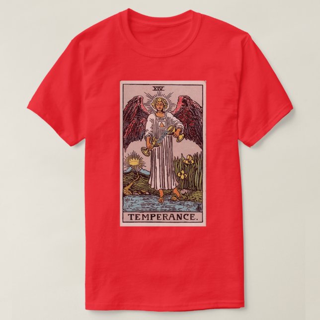 T-shirt Tarot de température 1 (Design devant)