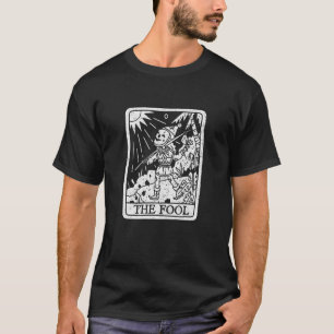 T-shirt Tarot Goth Fool Occult Grunge Baphomet Gothique