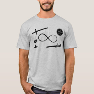 T-shirt Tarot Lemniscate : Magicien & 4 éléments