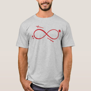 T-shirt Tarot Lemniscate : Magicien & Éléments