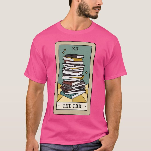 T-shirt Tarot Littéraire Le Tbr (Devant)