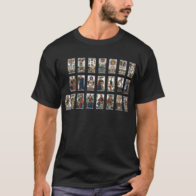 T-shirt Tarot Major Arcana (Devant)
