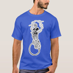 T-shirt Tarot tordu magicien en encre