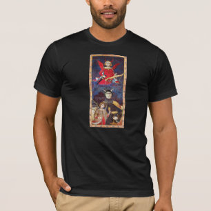 T-SHIRT TAROTS DE RENAISSANCE ANTIQUE / LE DIABLE