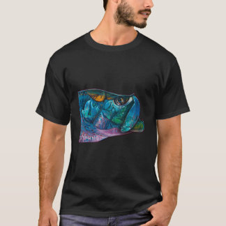 T-shirt Tarpon Kaleidoscope Pêche à l'eau salée