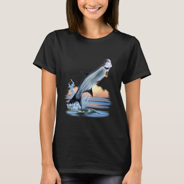 T-shirt Tarpon pêche eau douce faune chasse pêche A (Devant)