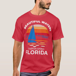 T-shirt Tarpon Spring Florida Voilier