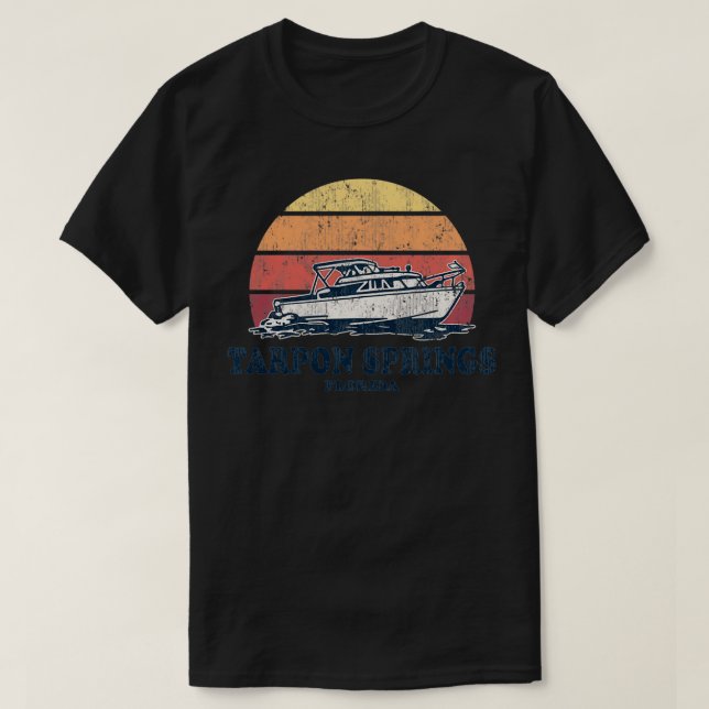 T-shirt Tarpon Springs (Design devant)