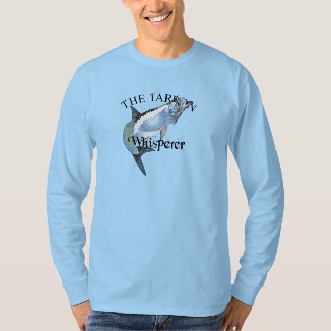 T-shirt Tarpon Whisperer Léger Manche Longue (Devant)