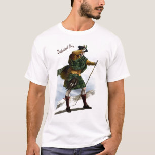 T-shirt Tartan de clan de Sutherland - famille de