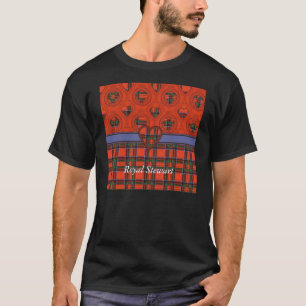 T-shirt Tartan royal d'écossais de plaid de clan de