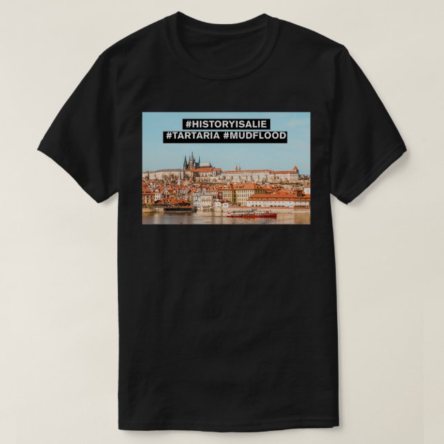 T-shirt Tartaria et la grande inondation (Design devant)