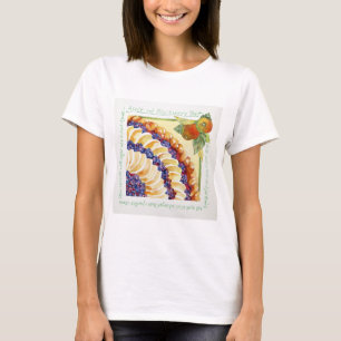 T-shirt Tarte 2014 de mûre d'Apple