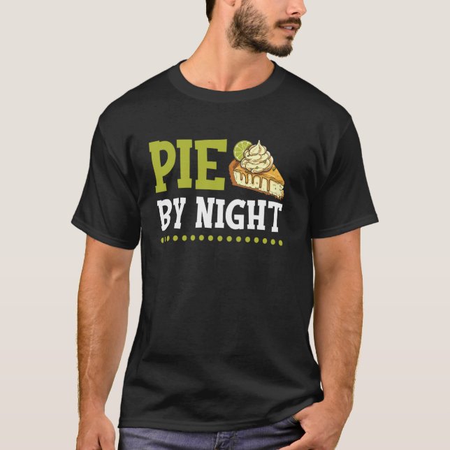 T-shirt Tarte à la clé de nuit (Devant)
