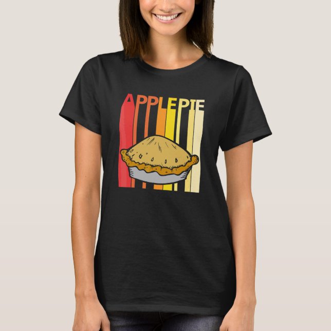 T-shirt Tarte à la pomme (Devant)
