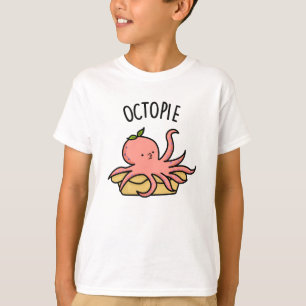T-shirt Tarte à tarte Octo drôle Pie à tarte Octopus