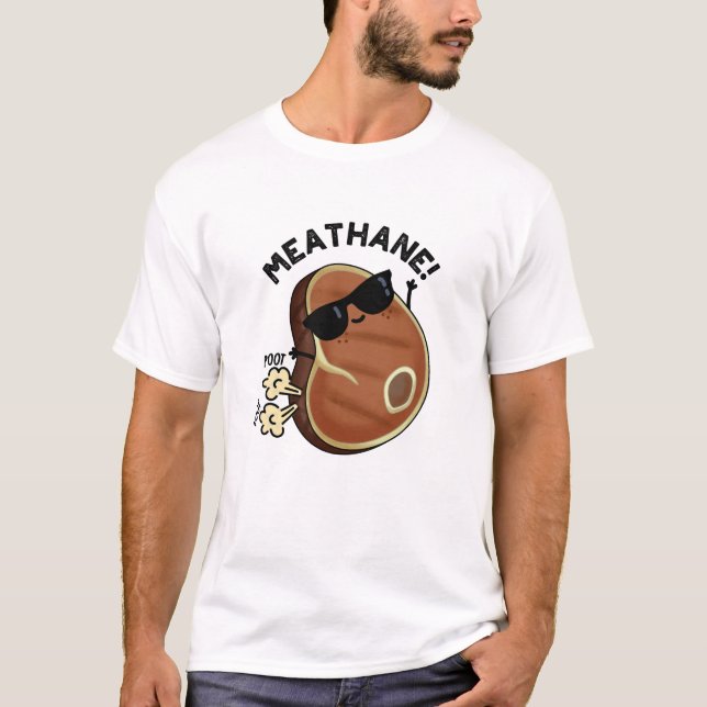 T-shirt Tarte à viande drôle Farting Viande tourte (Devant)